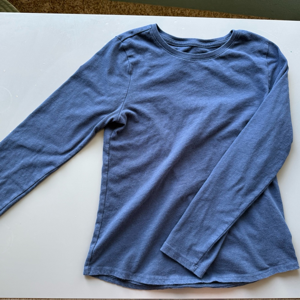 Blue Long Sleeve Shirt
